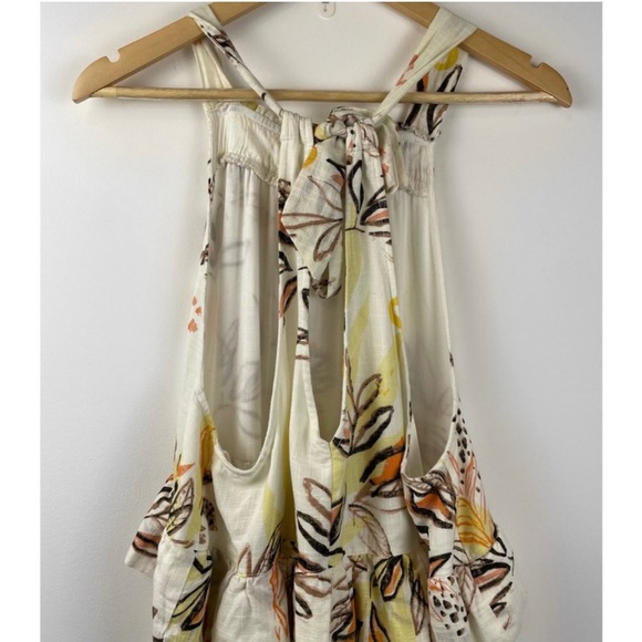 NWT Free People Anita Floral Maxi Dress - Picture 7 of 9